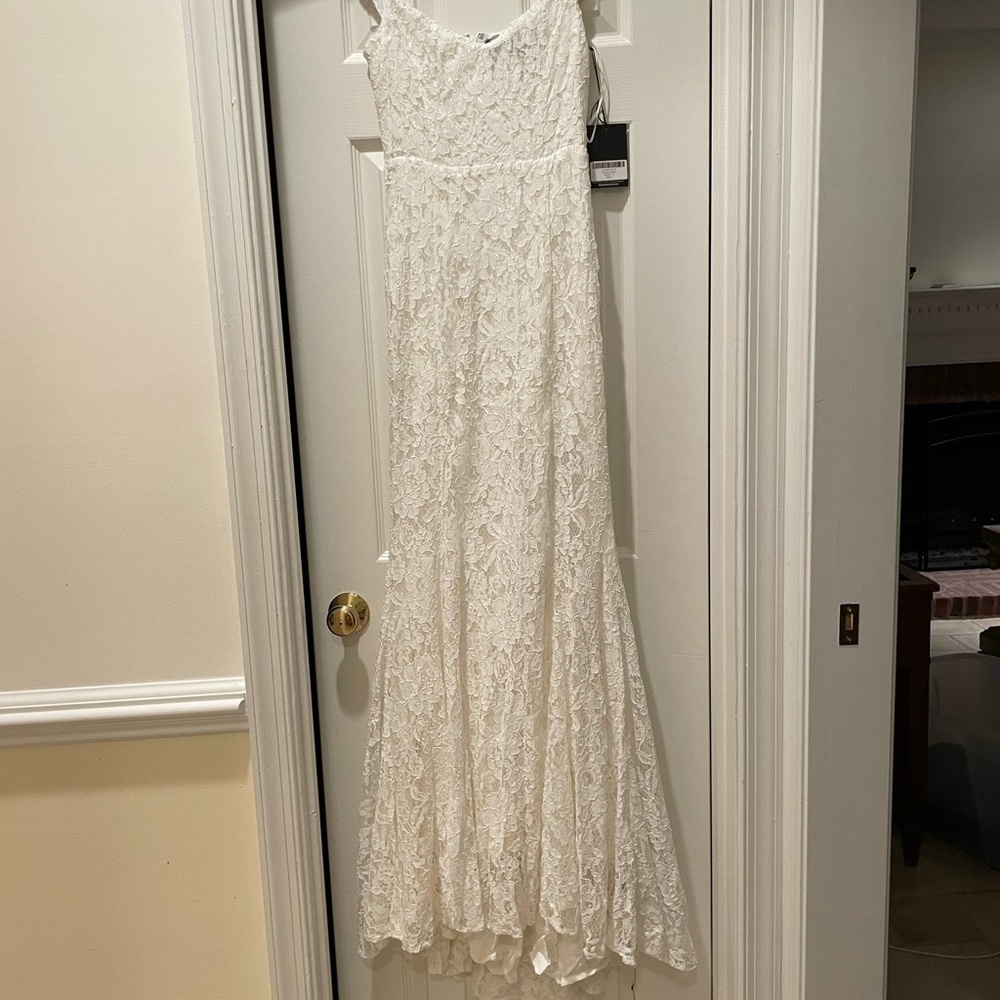 NWT Reformation Freesia Wedding Dress 2P - Picture 3 of 5